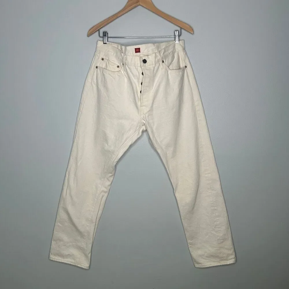 Resolute Japan AA 710 White Jeans 38x32 Japanese Selvedge